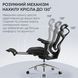 Крісло офісне з підставкою для ніг Sihoo DORO C300L Mesh Black with footrest 000002834 фото 8