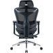 Крісло офісне з підставкою для ніг Sihoo DORO C300L Mesh Black with footrest 000002834 фото 2
