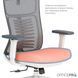 Крісло офісне OfficePro Balance OC550-W-DG-OR 000002217 фото 12