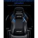 Крісло геймерське Anda Seat Luna Black/Blue Size L 000001441 фото 11