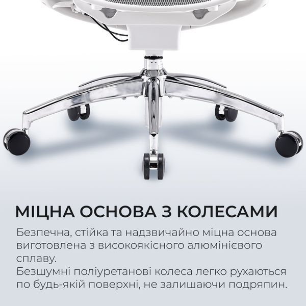 Кресло офисное Sihoo DORO C300 Pro Mesh White 000002465 фото