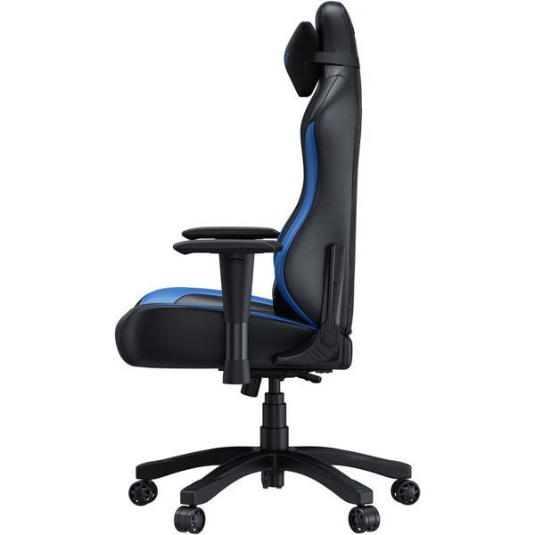 Крісло ігрове Anda Seat Luna Color Size L Black/Blue PVC 000001532 фото
