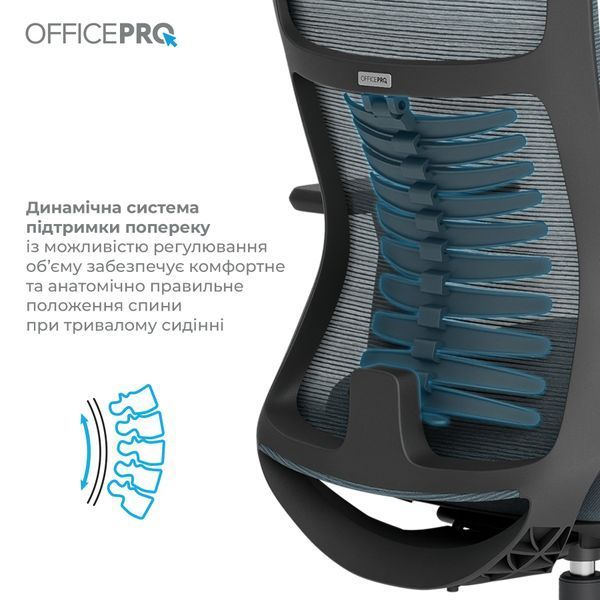Крісло офісне OfficePro Balance OC550-B-DG-DG 000002216 фото