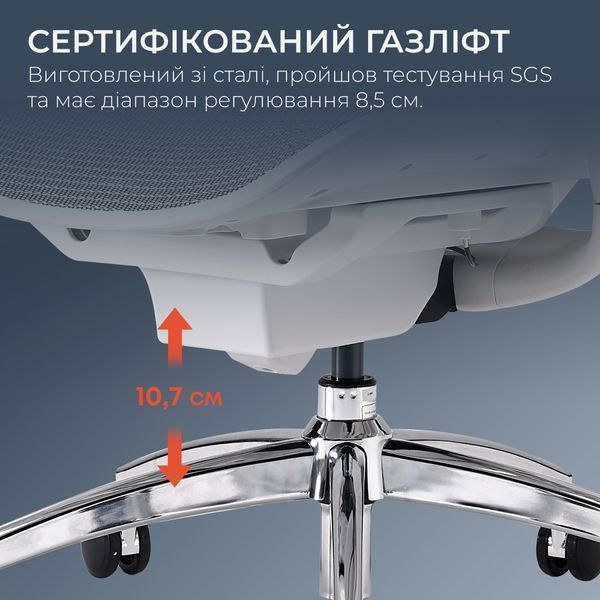 Кресло офисное Sihoo DORO C300 Pro Mesh White 000002465 фото