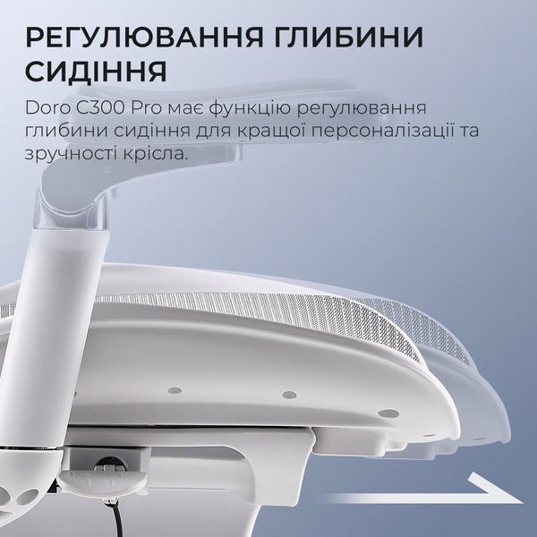 Кресло офисное Sihoo DORO C300 Pro Mesh White 000002465 фото