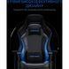 Крісло ігрове Anda Seat Luna Color Size L Black/Blue PVC 000001532 фото 11