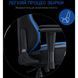 Крісло ігрове Anda Seat Luna Color Size L Black/Blue PVC 000001532 фото 15