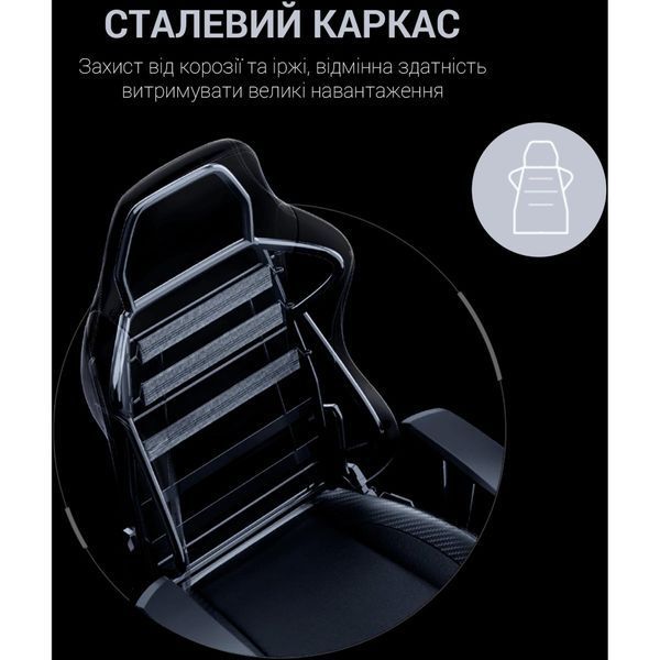 Крісло ігрове Anda Seat Luna L Grey Fabric Size L 000001442 фото
