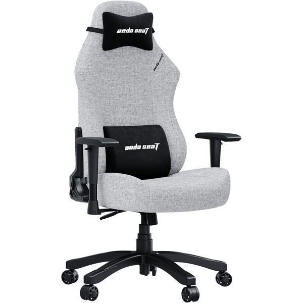 Крісло ігрове Anda Seat Luna L Grey Fabric Size L 000001442 фото