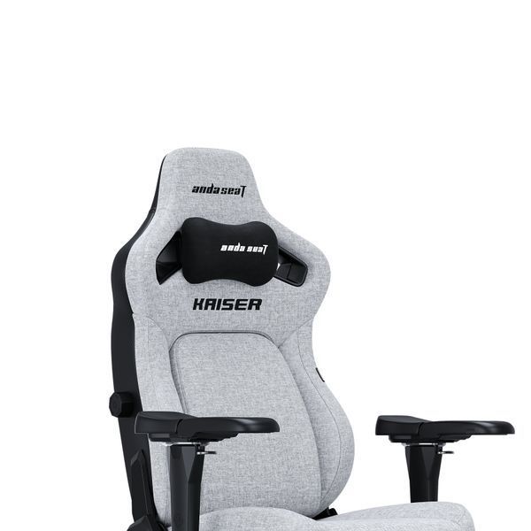 Крісло ігрове Anda Seat Kaiser 4 Grey Fabric Size L 000001782 фото
