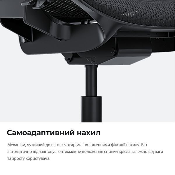 Крісло геймерське Anda Seat X-Air Pro Size XL Mesh Space Black 000001949 фото