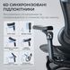 Крісло офісне з підставкою для ніг Sihoo DORO C300 Pro Mesh Black with footrest 000002832 фото 13