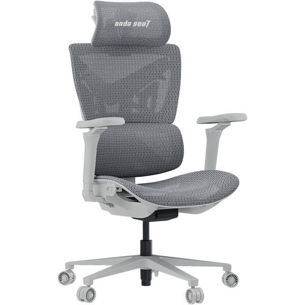 Крісло геймерське Anda Seat X-Air Pro Size XL Mesh Gray 000002192 фото