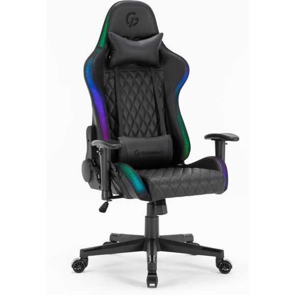 Кресло геймерское GamePro Hero RGB (GC-700-Black) 000000753 фото