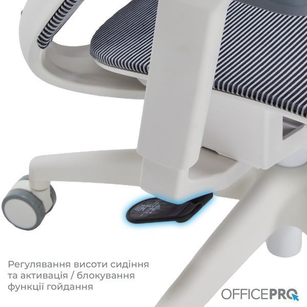 Крісло офісне OfficePro Balance OC620-W-DG-DG 000002238 фото