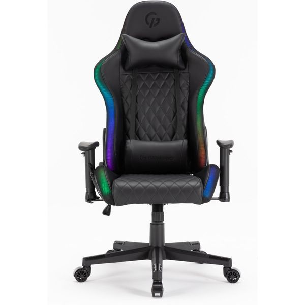 Кресло геймерское GamePro Hero RGB (GC-700-Black) 000000753 фото