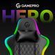 Кресло геймерское GamePro Hero RGB (GC-700-Black) 000000753 фото 12