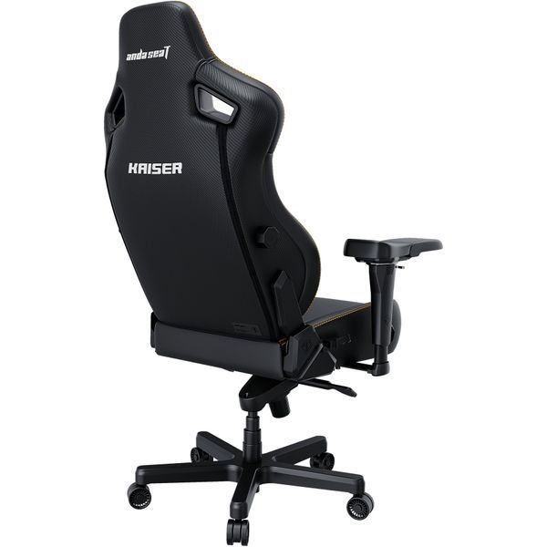 Крісло геймерське Anda Seat Kaiser 4 Black PVC Size L 000001780 фото