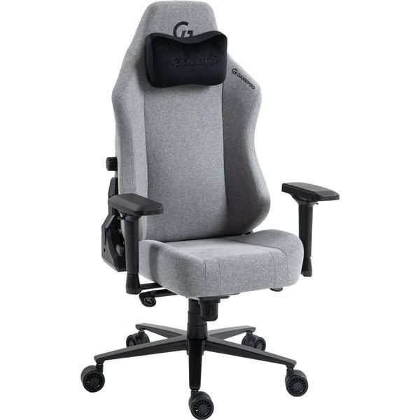 Крісло геймерське GamePro GC775G Fabric Gray 000002651 фото