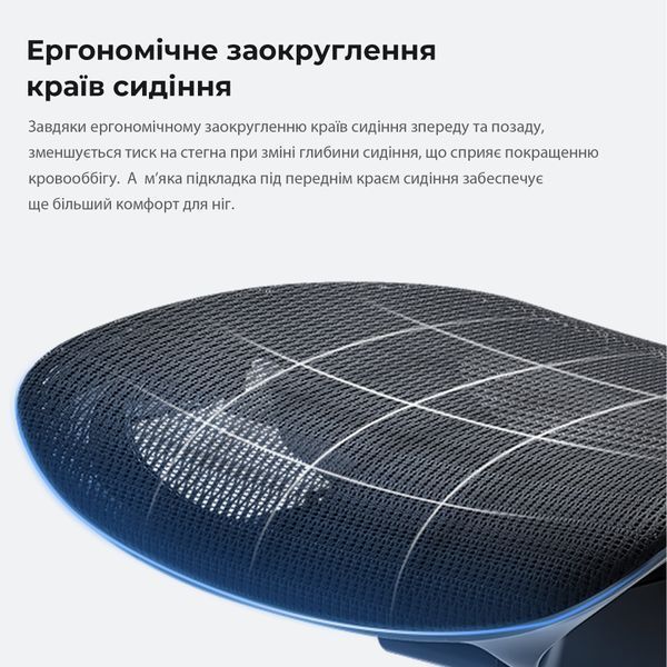 Крісло геймерське Anda Seat X-Air Mega Size XL Mesh Gray 000002191 фото