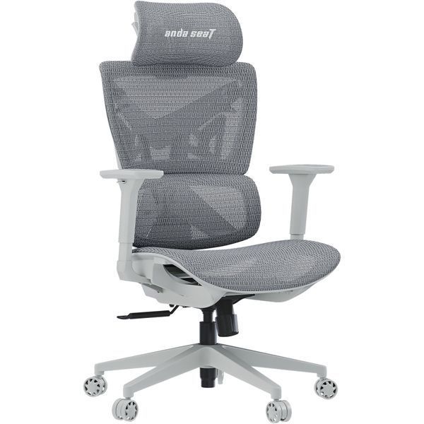 Крісло геймерське Anda Seat X-Air Mega Size XL Mesh Gray 000002191 фото