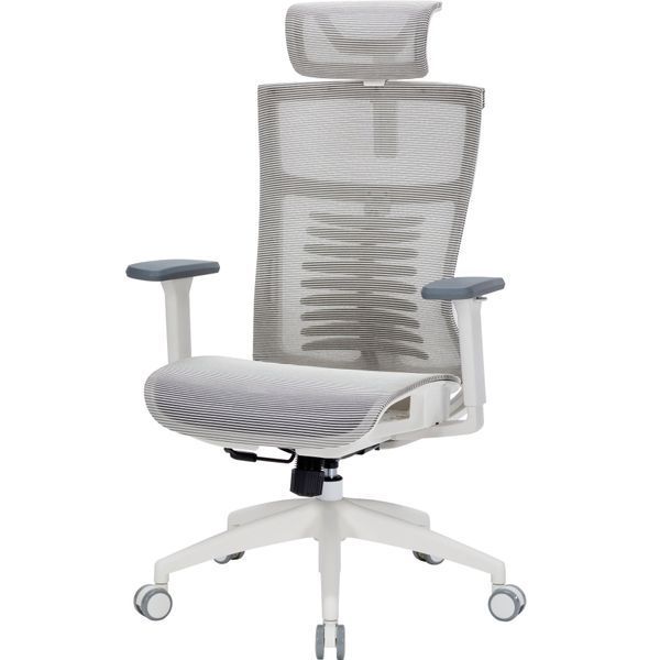 Крісло офісне OfficePro Balance OC620-W-LG-LG 000002239 фото