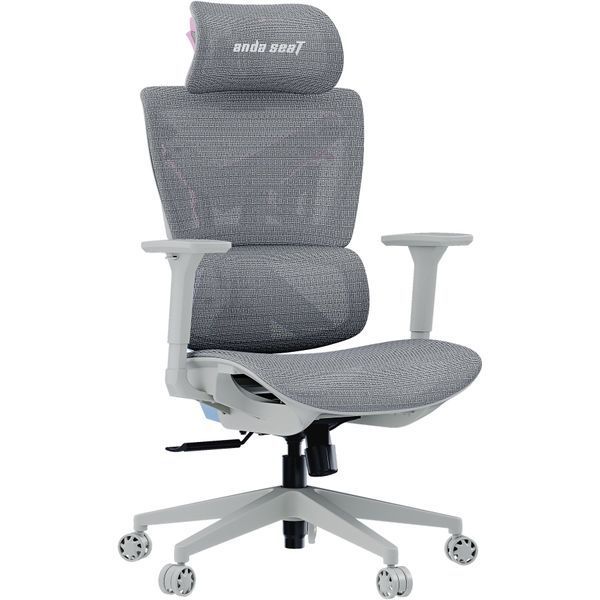 Крісло ігрове Anda Seat X-Air Mega Size XL Mesh Gray Twilight 000001948 фото
