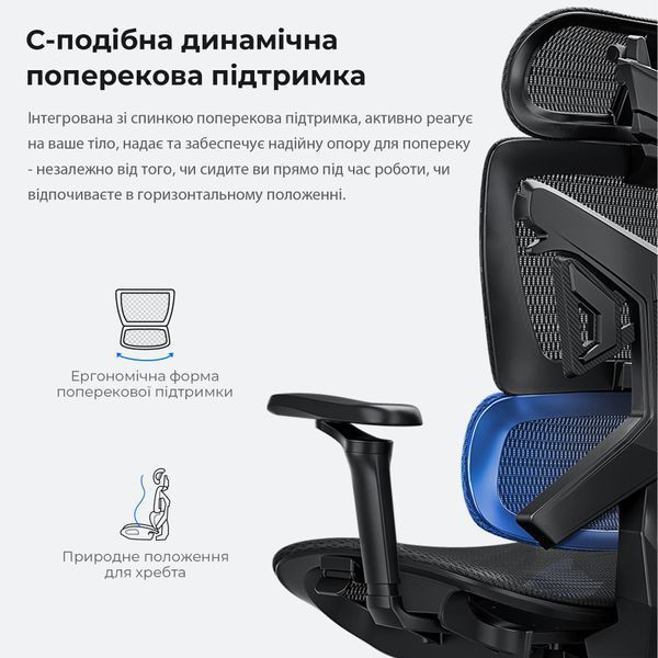Крісло ігрове Anda Seat X-Air Mega Size XL Mesh Gray Twilight 000001948 фото