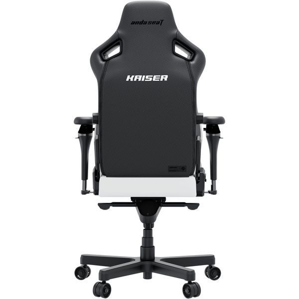 Крісло геймерське ігрове Anda Seat Kaiser 4 V2 Size XL White PVC 000002790 фото