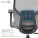 Крісло офісне OfficePro Comfort OC524G Gray 000002963 фото 10