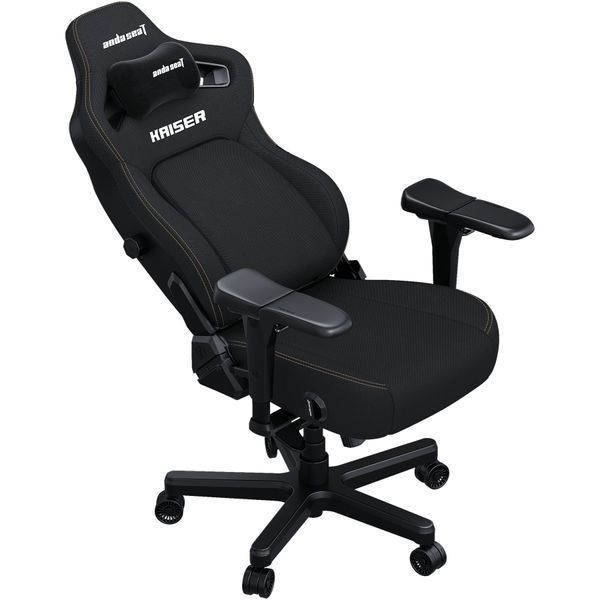Крісло геймерське Anda Seat Kaiser 4 Black Fabric Size XL 000001574 фото
