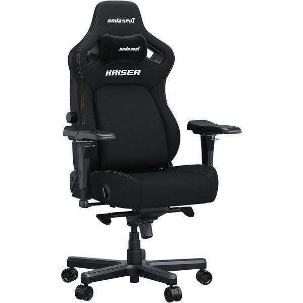 Крісло геймерське Anda Seat Kaiser 4 Black Fabric Size XL 000001574 фото