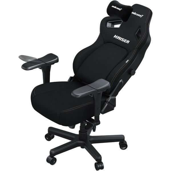 Крісло геймерське Anda Seat Kaiser 4 Black Fabric Size XL 000001574 фото