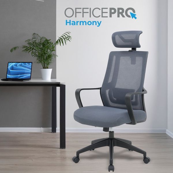 Крісло офісне OfficePro Harmony OC310-B-G-G 000002213 фото