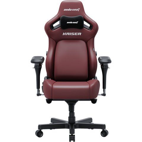 Крісло геймерське ігрове Anda Seat Kaiser 4 V2 Size XL Maroon PVC 000002784 фото