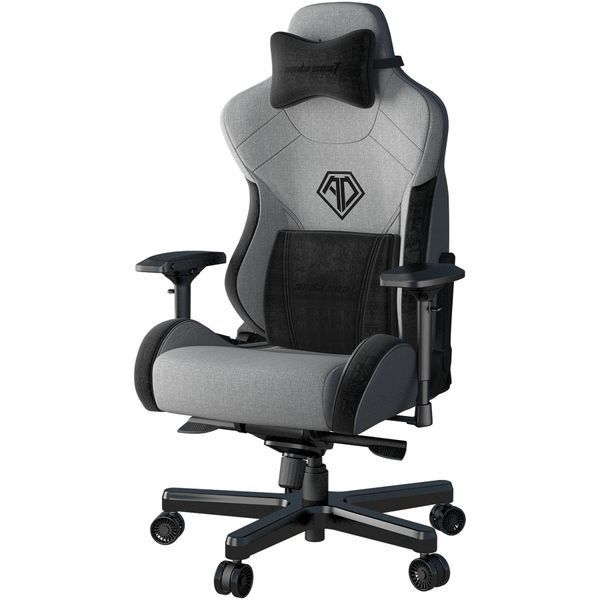 Крісло геймерське Anda Seat T-Pro 2 Grey/Black Size XL 000000541 фото Крісло геймерське Anda Seat T-Pro 2 Grey/Black Size XL 000000541 фото