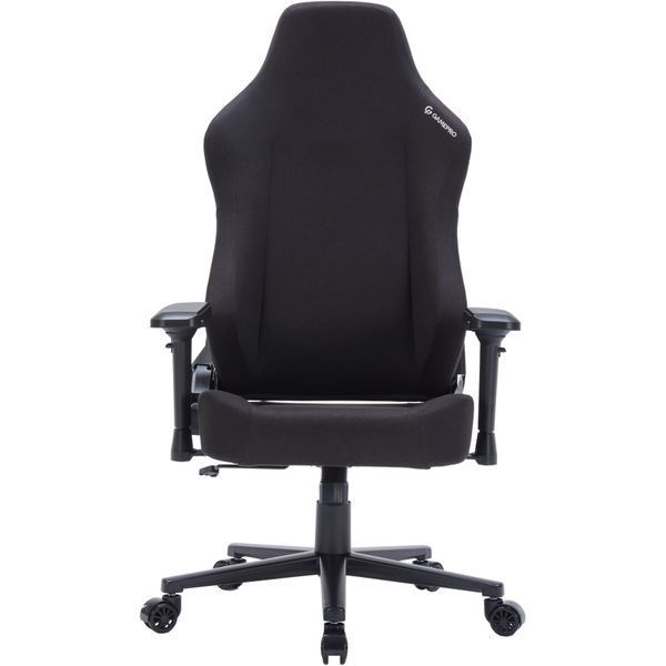 Крісло геймерське GamePro FGC750B Fabric Black 000001769 фото
