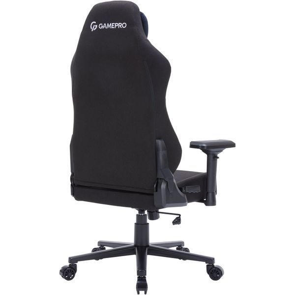 Крісло геймерське GamePro FGC750B Fabric Black 000001769 фото