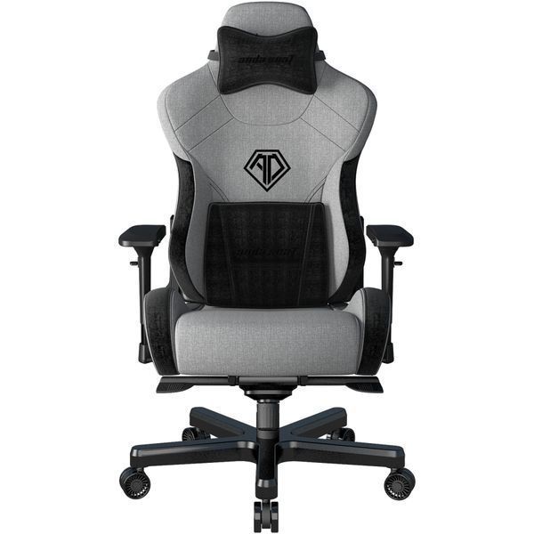 Крісло геймерське Anda Seat T-Pro 2 Grey/Black Size XL 000000541 фото Крісло геймерське Anda Seat T-Pro 2 Grey/Black Size XL 000000541 фото