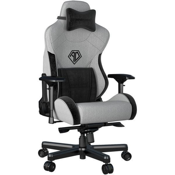 Крісло геймерське Anda Seat T-Pro 2 Grey/Black Size XL 000000541 фото Крісло геймерське Anda Seat T-Pro 2 Grey/Black Size XL 000000541 фото
