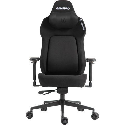 Крісло геймерське GamePro GC925B Fabric Black 000002652 фото