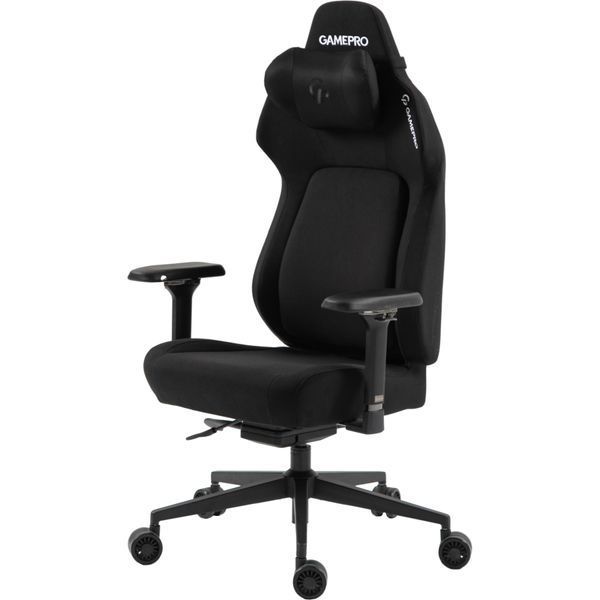 Крісло геймерське GamePro GC925B Fabric Black 000002652 фото