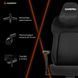 Крісло геймерське GamePro GC925B Fabric Black 000002652 фото 15