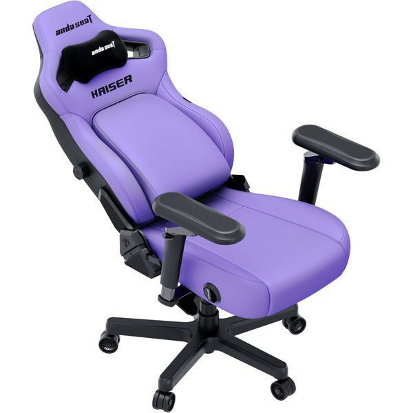 Крісло геймерське ігрове Anda Seat Kaiser 4 V2 Size XL Purple PVC 000002786 фото