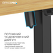 Комп&rsquo;ютерний стіл з електрорегулюванням висоти OfficePro ODE1470LW 000001936 фото 7