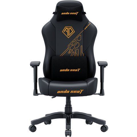 Кресло геймерское Anda Seat Phantom Tiger Edition Black Size L 000001395 фото