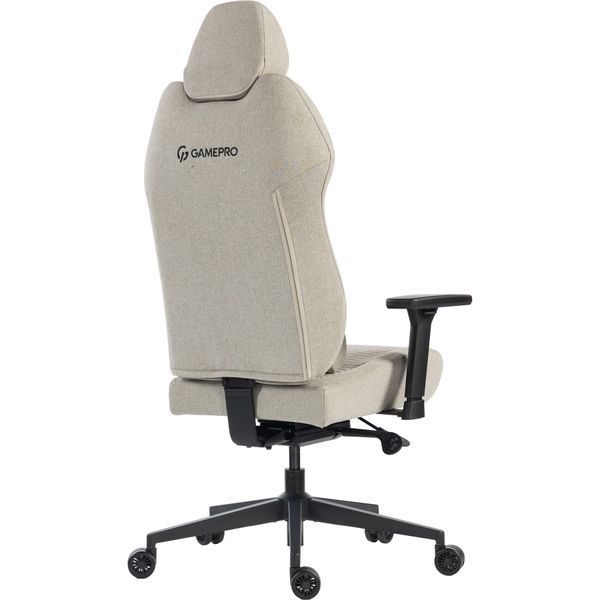 Кресло геймерское GamePro GC760LG Fabric Light Gray 000002648 фото
