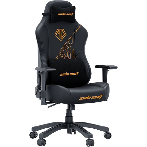 Крісло геймерське Anda Seat Phantom Tiger Edition Black Size L 000001395 фото