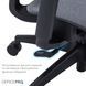 Крісло офісне OfficePro Elegant OC660-B-DG-DG 000002241 фото 13