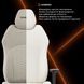 Кресло геймерское GamePro GC760LG Fabric Light Gray 000002648 фото 15